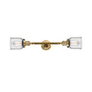 Innovations Lighting Small Bell 2 Light Bath Vanity Light Part Of The Franklin Restoration Collection 208-BB-G52-LED