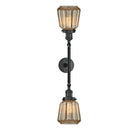 Innovations Lighting Chatham 2 Light Bath Vanity Light Part Of The Franklin Restoration Collection 208-BK-G146