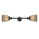 Innovations Lighting Chatham 2 Light Bath Vanity Light Part Of The Franklin Restoration Collection 208-BK-G146