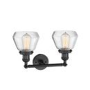 Innovations Lighting Fulton 2 Light Bath Vanity Light Part Of The Franklin Restoration Collection 208-BK-G172