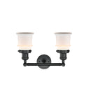 Innovations Lighting Small Canton 2 Light Bath Vanity Light Part Of The Franklin Restoration Collection 208-BK-G181S