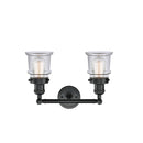 Innovations Lighting Small Canton 2 Light Bath Vanity Light Part Of The Franklin Restoration Collection 208-BK-G182S