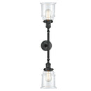 Innovations Lighting Canton 2 Light Bath Vanity Light Part Of The Franklin Restoration Collection 208-BK-G182