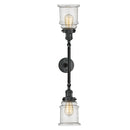 Innovations Lighting Canton 2 Light Bath Vanity Light Part Of The Franklin Restoration Collection 208-BK-G184