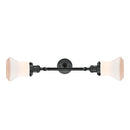 Innovations Lighting Bellmont 2 Light Bath Vanity Light Part Of The Franklin Restoration Collection 208-BK-G191-LED