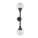 Innovations Lighting Beacon 2 Light 17" Bath Vanity Light 208-BK-G204-6