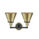 Innovations Lighting Appalachian 2 Light Bath Vanity Light Part Of The Franklin Restoration Collection 208BP-BABAB-M13-AB