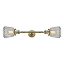 Innovations Lighting Chatham 2 Light Bath Vanity Light Part Of The Franklin Restoration Collection 208L-AB-G142