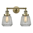 Innovations Lighting Chatham 2 Light Bath Vanity Light Part Of The Franklin Restoration Collection 208L-AB-G142