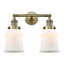 Innovations Lighting Canton 2 Light Bath Vanity Light Part Of The Franklin Restoration Collection 208L-AB-G181