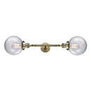 Innovations Lighting Beacon 2 Light 8" Bath Vanity Light 208L-AB-G202-8-LED