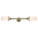 Innovations Lighting Dover 2 Light Bath Vanity Light Part Of The Franklin Restoration Collection 208L-AB-G311-LED