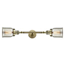 Innovations Lighting Small Bell 2 Light Bath Vanity Light Part Of The Franklin Restoration Collection 208L-AB-G58-LED