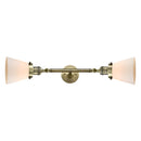 Innovations Lighting Small Cone 2 Light Bath Vanity Light Part Of The Franklin Restoration Collection 208L-AB-G61