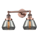 Innovations Lighting Fulton 2 Light Bath Vanity Light Part Of The Franklin Restoration Collection 208L-AC-G173-LED