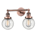 Innovations Lighting Beacon 2 Light 6" Bath Vanity Light 208L-AC-G204-6