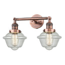 Innovations Lighting Small Oxford 2 Light Bath Vanity Light Part Of The Franklin Restoration Collection 208L-AC-G534