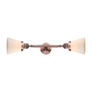 Innovations Lighting Small Cone 2 Light Bath Vanity Light Part Of The Franklin Restoration Collection 208L-AC-G61-LED