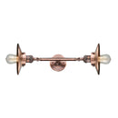 Innovations Lighting Railroad 2 Light Bath Vanity Light Part Of The Franklin Restoration Collection 208L-AC-M3-LED