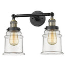 Innovations Lighting Canton 2 Light Bath Vanity Light Part Of The Franklin Restoration Collection 208L-BAB-G182