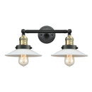 Innovations Lighting Halophane 2 Light Bath Vanity Light Part Of The Franklin Restoration Collection 208L-BAB-G1-LED
