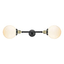 Innovations Lighting Beacon 2 Light 8" Bath Vanity Light 208L-BAB-G201-8-LED