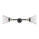 Innovations Lighting Large Cone 2 Light Bath Vanity Light Part Of The Franklin Restoration Collection 208L-BAB-G42-LED