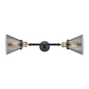Innovations Lighting Large Cone 2 Light Bath Vanity Light Part Of The Franklin Restoration Collection 208L-BAB-G43