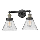 Innovations Lighting Large Cone 2 Light Bath Vanity Light Part Of The Franklin Restoration Collection 208L-BAB-G44-LED
