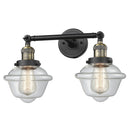 Innovations Lighting Small Oxford 2 Light Bath Vanity Light Part Of The Franklin Restoration Collection 208L-BAB-G532