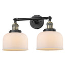 Innovations Lighting Large Bell 2 Light Bath Vanity Light Part Of The Franklin Restoration Collection 208L-BAB-G71-LED