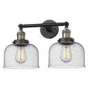 Innovations Lighting Large Bell 2 Light Bath Vanity Light Part Of The Franklin Restoration Collection 208L-BAB-G74
