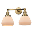 Innovations Lighting Fulton 2 Light Bath Vanity Light Part Of The Franklin Restoration Collection 208L-BB-G171-LED