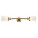 Innovations Lighting Small Canton 2 Light Bath Vanity Light Part Of The Franklin Restoration Collection 208L-BB-G181S-LED