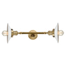 Innovations Lighting Halophane 2 Light Bath Vanity Light Part Of The Franklin Restoration Collection 208L-BB-G1-LED