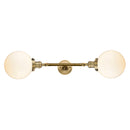 Innovations Lighting Beacon 2 Light 8" Bath Vanity Light 208L-BB-G201-8-LED