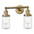 Innovations Lighting Dover 2 Light Bath Vanity Light Part Of The Franklin Restoration Collection 208L-BB-G314