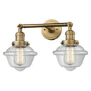 Innovations Lighting Small Oxford 2 Light Bath Vanity Light Part Of The Franklin Restoration Collection 208L-BB-G532