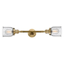 Innovations Lighting Small Bell 2 Light Bath Vanity Light Part Of The Franklin Restoration Collection 208L-BB-G54