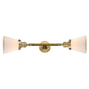 Innovations Lighting Small Cone 2 Light Bath Vanity Light Part Of The Franklin Restoration Collection 208L-BB-G61-LED