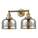 Innovations Lighting Large Bell 2 Light Bath Vanity Light Part Of The Franklin Restoration Collection 208L-BB-G78