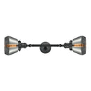 Innovations Lighting Fulton 2 Light Bath Vanity Light Part Of The Franklin Restoration Collection 208L-BK-G173
