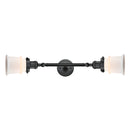Innovations Lighting Small Canton 2 Light Bath Vanity Light Part Of The Franklin Restoration Collection 208L-BK-G181S-LED