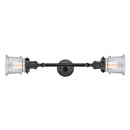 Innovations Lighting Small Canton 2 Light Bath Vanity Light Part Of The Franklin Restoration Collection 208L-BK-G184S