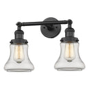 Innovations Lighting Bellmont 2 Light Bath Vanity Light Part Of The Franklin Restoration Collection 208L-BK-G192