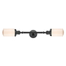 Innovations Lighting Dover 2 Light Bath Vanity Light Part Of The Franklin Restoration Collection 208L-BK-G311