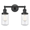 Innovations Lighting Dover 2 Light Bath Vanity Light Part Of The Franklin Restoration Collection 208L-BK-G312-LED