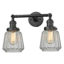 Innovations Lighting Chatham 2 Light Bath Vanity Light Part Of The Franklin Restoration Collection 208L-OB-G142-LED