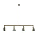 Addison Island Light shown in the Polished Nickel finish with a Polished Nickel shade