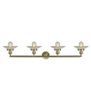 Innovations Lighting Halophane 4 Light Bath Vanity Light Part Of The Franklin Restoration Collection 215-AB-G2-LED